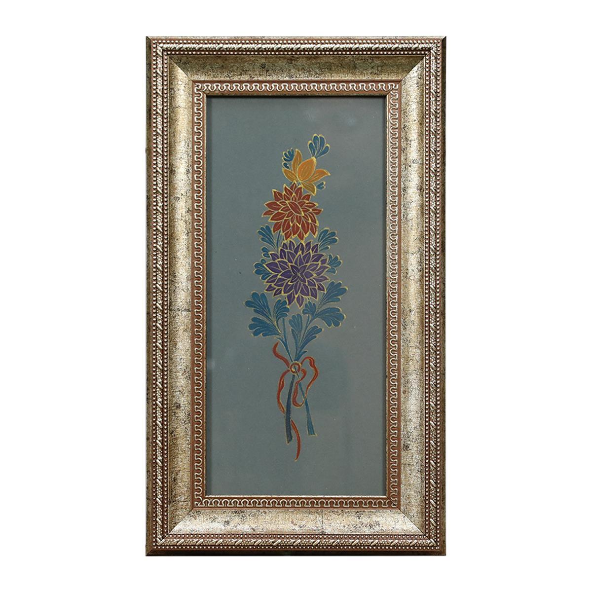 e38 EL İŞÇİLİĞİ SULUBOYA TABLO 19x32  cm - 6209