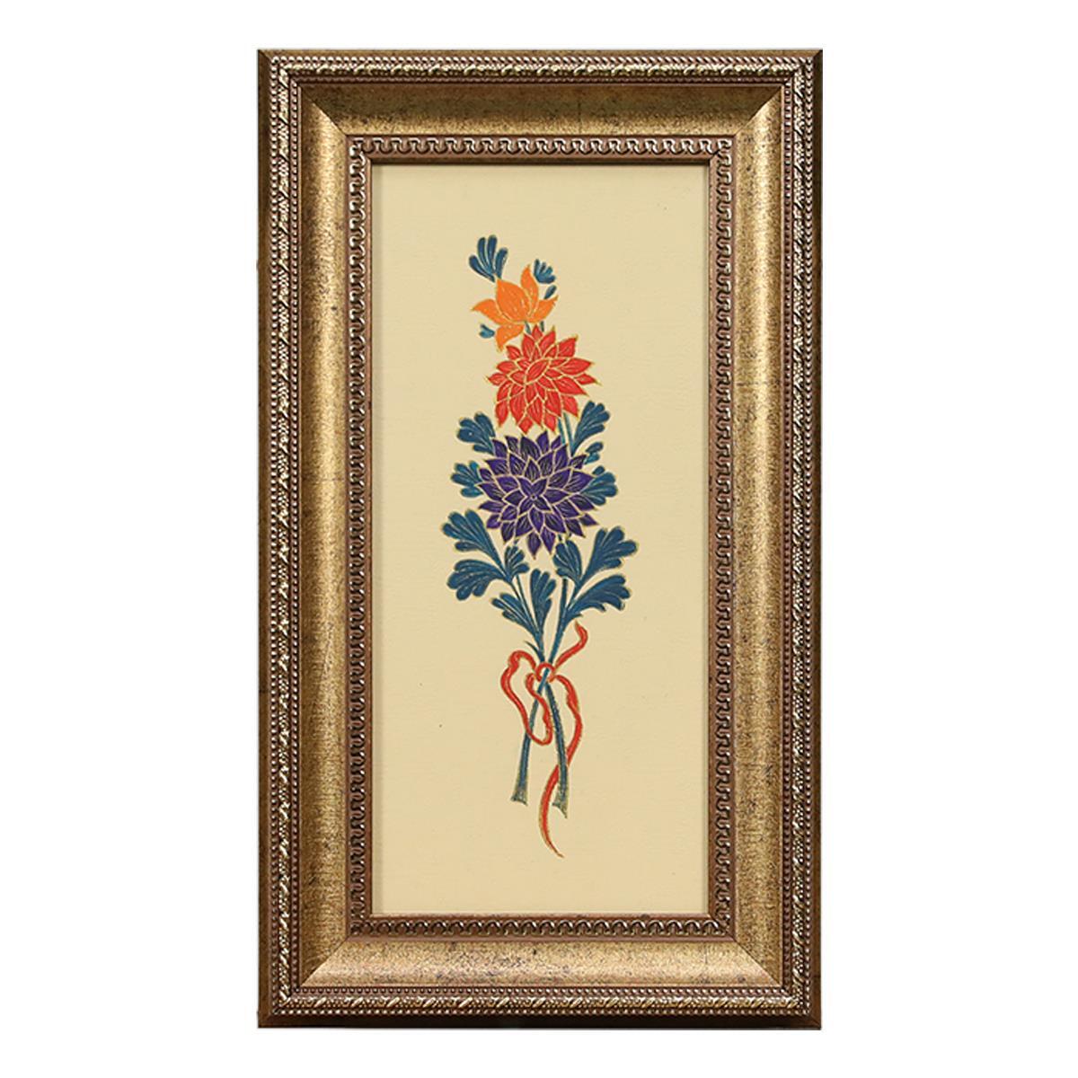 e38 EL İŞÇİLİĞİ SULUBOYA TABLO 19x32  cm - 6211