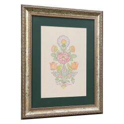 e38 EL İŞÇİLİĞİ SULUBOYA TABLO 32x41 cm - 6203 - 2