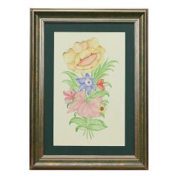 e38 EL İŞÇİLİĞİ SULUBOYA TABLO 42*57 cm - 6202 - 1