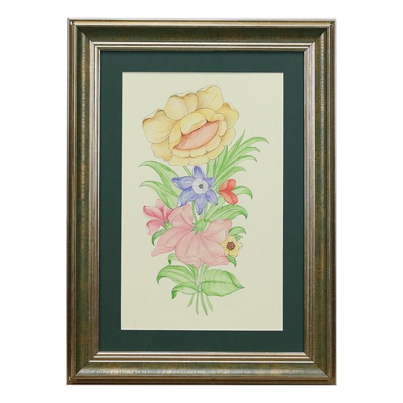 e38 EL İŞÇİLİĞİ SULUBOYA TABLO 42*57 cm - 6202 - 1