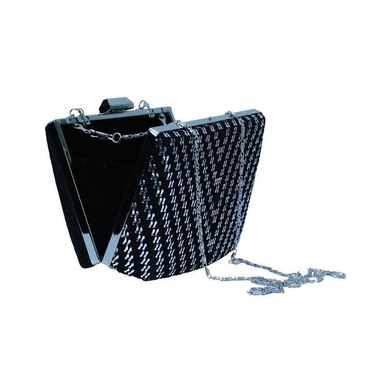 e38 EL İŞÇİLİĞİ TEL KIRMA PÖRTFÖY ÇANTA 13*18*4 cm - 6494 - 2