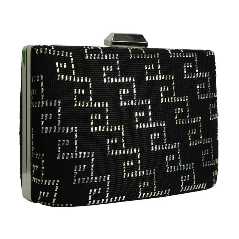 e38 EL İŞÇİLİĞİ TEL KIRMA PÖRTFÖY ÇANTA 13x18 cm-6404 - 3