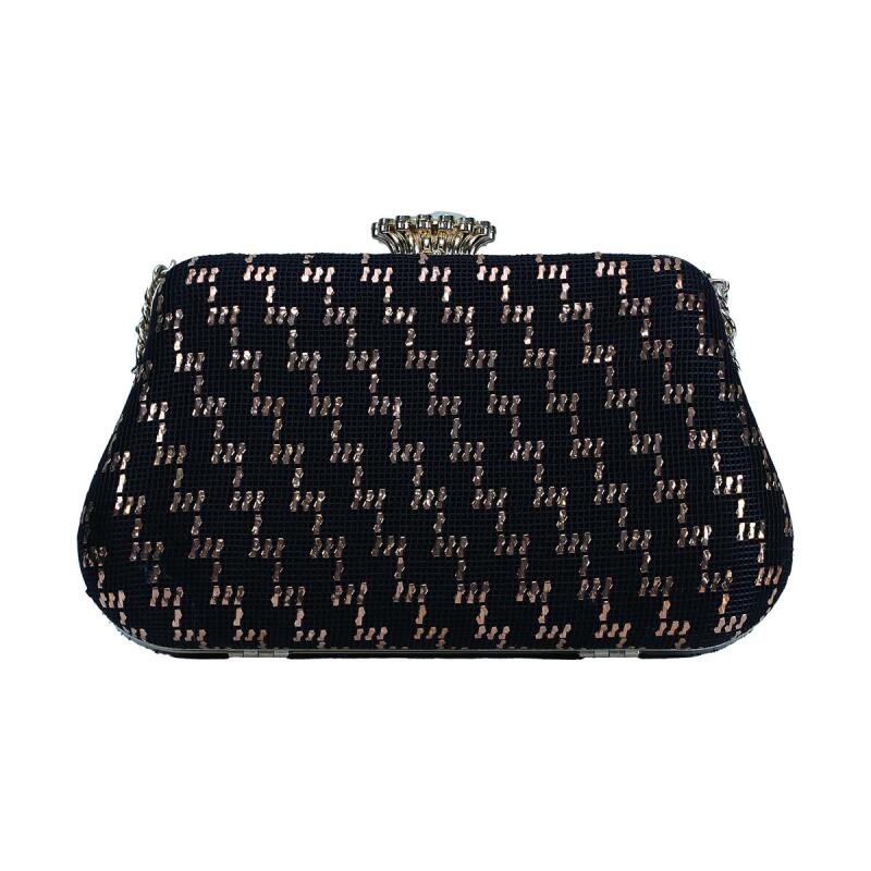 e38 EL İŞÇİLİĞİ TEL KIRMA PÖRTFÖY ÇANTA 20*14*4 cm - 6492 - 1