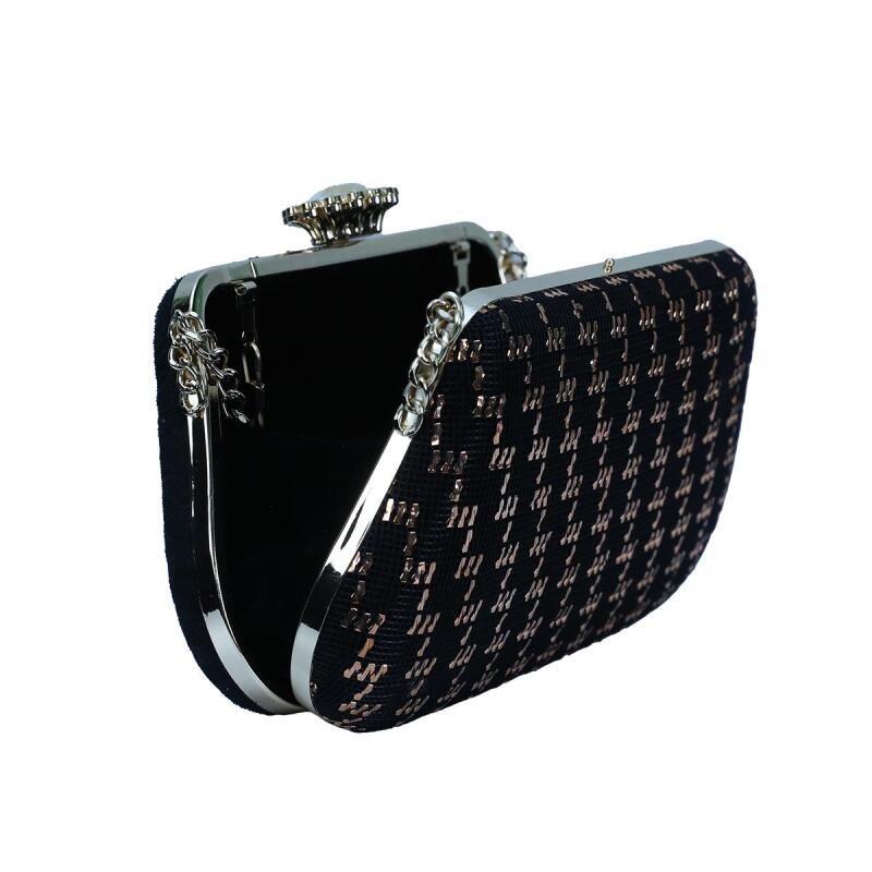e38 EL İŞÇİLİĞİ TEL KIRMA PÖRTFÖY ÇANTA 20*14*4 cm - 6492 - 3