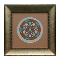 e38 EL İŞÇİLİĞİ TEZHİP TABLO - 38*38 CM - 6541 - e38