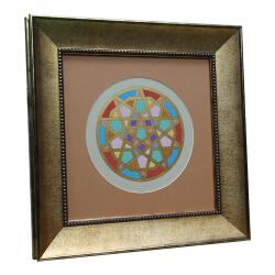 e38 EL İŞÇİLİĞİ TEZHİP TABLO - 38*38 CM - 6541 - 2
