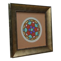e38 EL İŞÇİLİĞİ TEZHİP TABLO - 38*38 CM - 6542 - 2