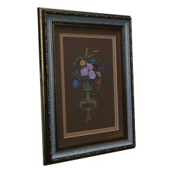 e38 EL İŞÇİLİĞİ VAZOLU BUKET TABLO - 36*47 CM - 6546 - 2