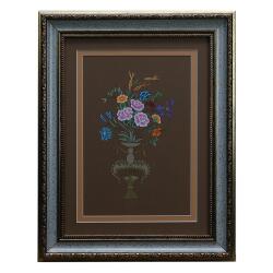 e38 EL İŞÇİLİĞİ VAZOLU BUKET TABLO - 36*47 CM - 6546 - e38