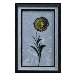 e38 EL İŞÇİLİĞİ YONCA EBRU TABLO - 23*35 CM - 6560 - e38