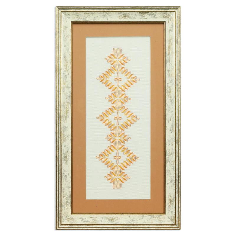 e38 EL İŞÇİLİĞİ YUGOSLAVYA NAKIŞI TABLO 58x33 cm - 6233 - 1