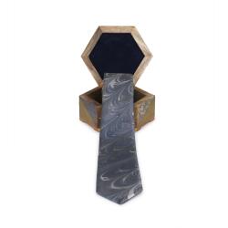 e38 MEN'S COLORED MARBLING TIE - e38