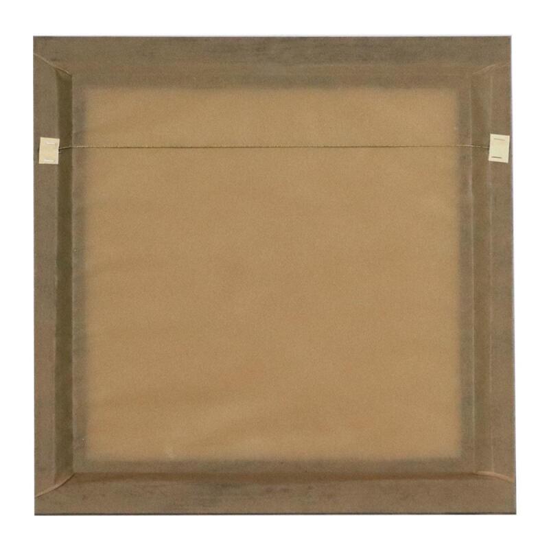 e38 HAND CRAFTED ALUMINUM FOIL EMBOSSED TABLE 56 x 56 cm - 5932 - 3