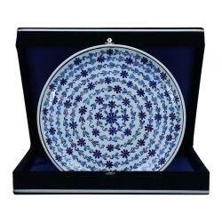 e38 HAND CRAFTED TILE PLATE 30 cm - 5924 - e38