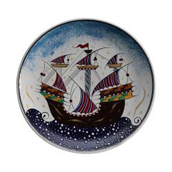 e38 HAND CRAFTED TILE PLATE 30 cm - 6171 - e38