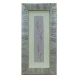 e38 HAND CRAFTED WATER COLOR PAINTING 31 x 15 cm - 6043 - e38