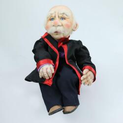 e38 HAND WORKED DECOR DOLL 36 cm - 5870 - e38