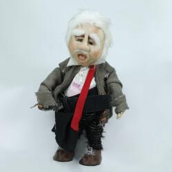 e38 HAND WORKED DECOR DOLL 47 cm - 5868 - e38