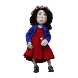 e38 HAND WORKED DECOR DOLL 49*11 cm - 6154 - e38