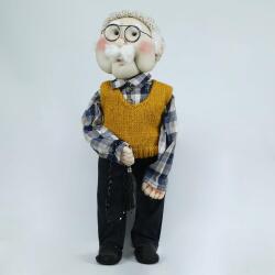 e38 HAND WORKED DECOR DOLL 50 cm - 5864 - e38