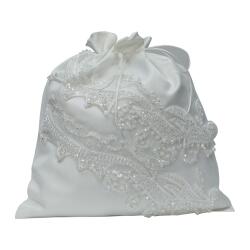 e38 HAND WORKED NEEDLE LATE POUCH 24*23 cm - 6148 - e38