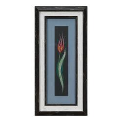 e38 HANDICRAFT WATERCOLOR PAINTING 16x33 cm - 6208 - 1