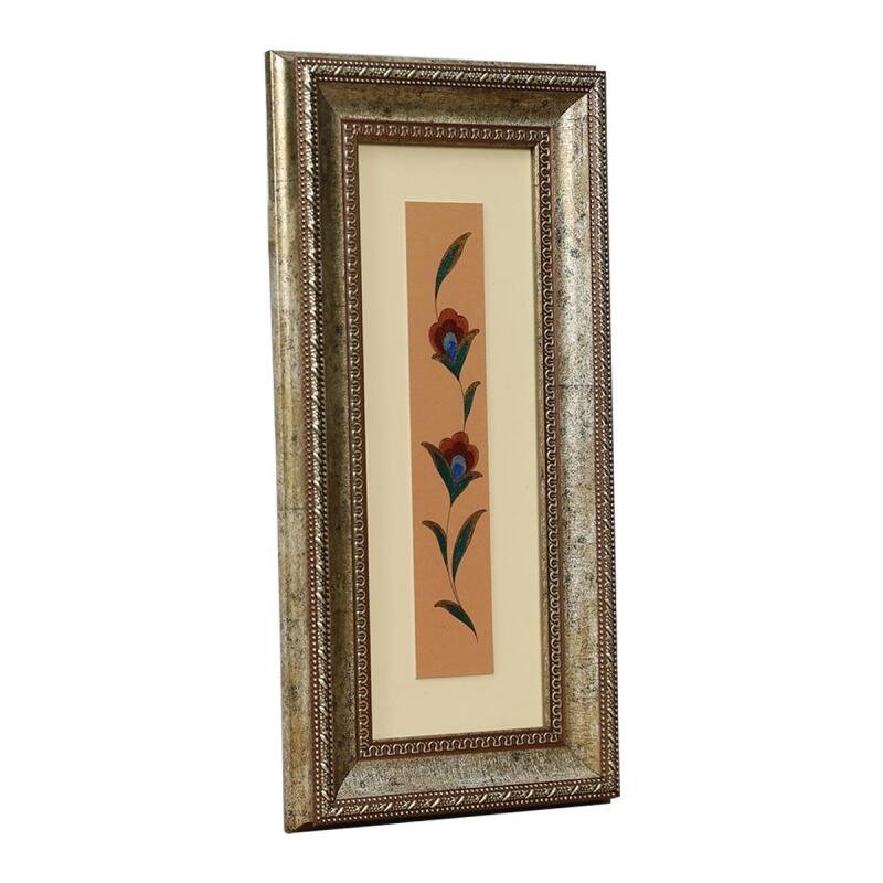 e38 HANDICRAFT WATERCOLOR PAINTING 16x33 cm - 6218 - 2