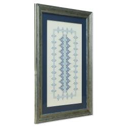 e38 HANDICRAFT YUGOSLAVIA EMBROIDERY TABLE 62x42 cm - 6232 - 3