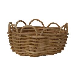 e38 HANDMADE wicker rope basket braid 8*8 cm - 6185e38 HANDMADE wicker rope basket braid 8*8 cm - 6185 - e38