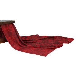 e38 HANDMADE WOMEN'S COLORED MARBLED SCARF 90*90 cm - E0095 - e38