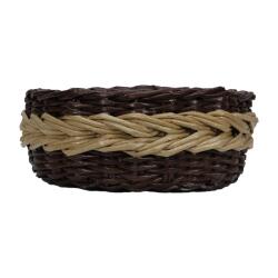 e38 HANDWORK PAPER ROPE BASKET WEATHER 17*17 cm - 6182 - e38