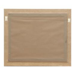 e38 حرف يدوية، خط كوفي، هوف الله، تقنية هالكار، لوحة إضاءة 53*46 سم - 6198 - 3