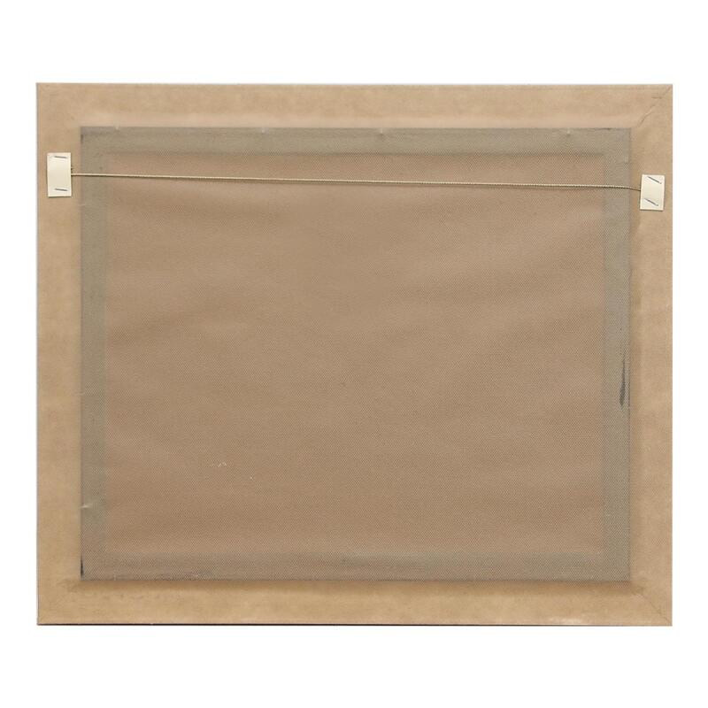 e38 حرف يدوية، خط كوفي، هوف الله، تقنية هالكار، لوحة إضاءة 53*46 سم - 6198 - 3