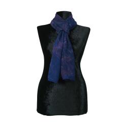 e38 EL İŞÇİLİĞİ KADIN RENKLİ EBRU ŞAL 176*70 cm- Ş0129 - e38