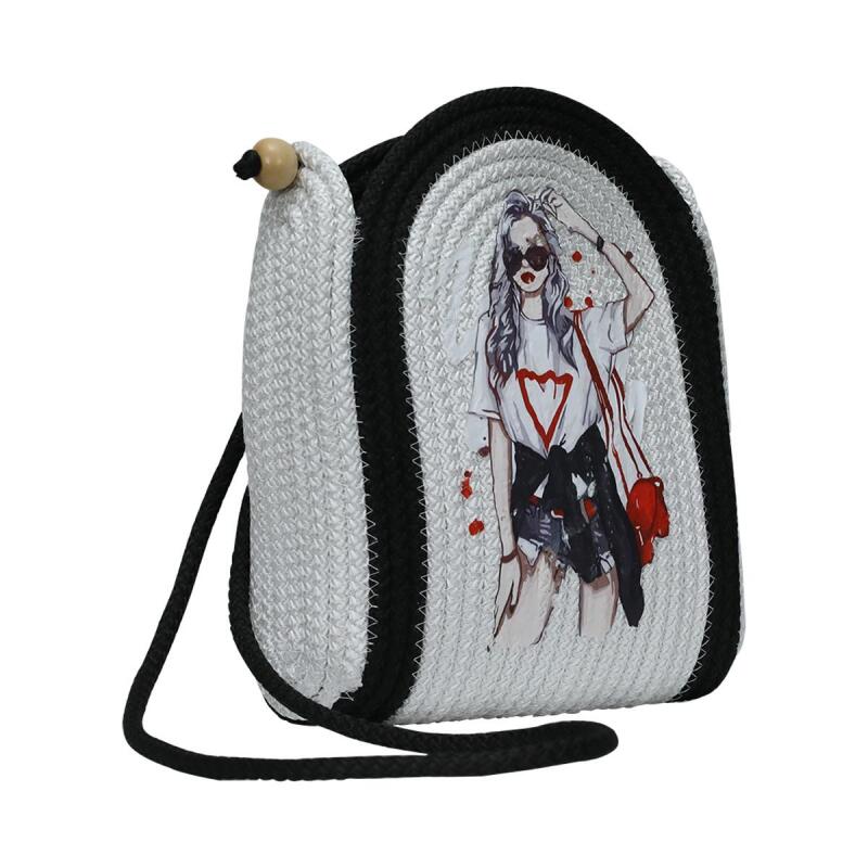 e38 كيس خيش مصنوع يدوياً 27*21 سم - 6140 - 2