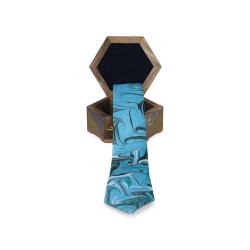e38 MEN'S COLORED MARBLING TIE - e38