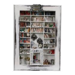 e38 WOOD PAINTED BOOKSHELF 5740 - e38