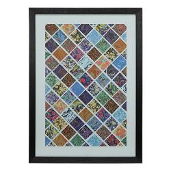 e38 EL İŞÇİLİĞİ EBRU TABLO 55*75 cm - 5677 - e38