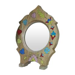 e38 EL İŞÇİLİĞİ EDİRNEKARİ AYNA 18*13 cm - 5803 - e38