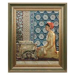 طاولة منقوشة بالرقائق المعدنية-5703 - e38