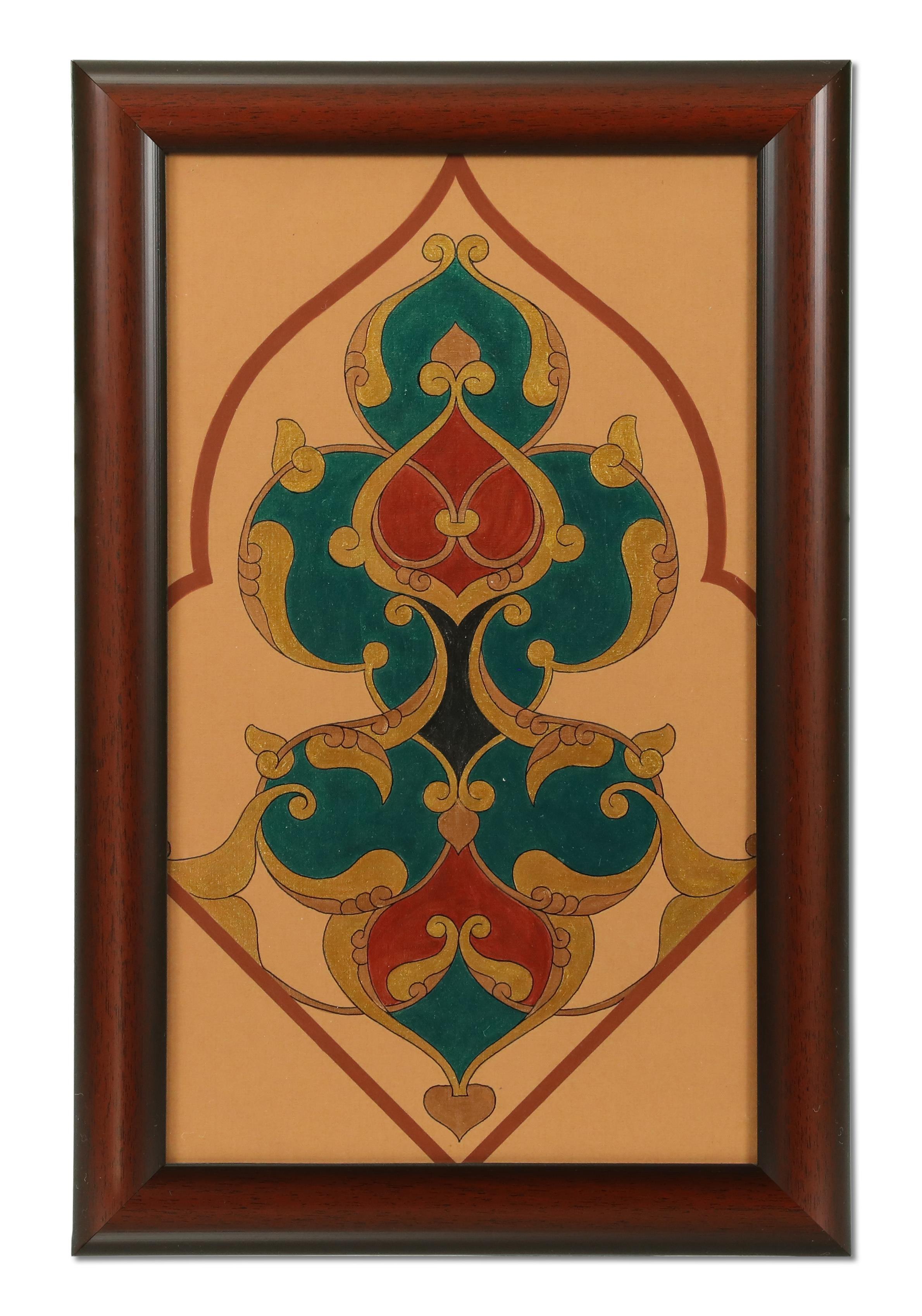 e38 EL İŞÇİLİĞİ KALEMİŞİ TABLO 41 x 27 cm - 5276