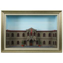 KAYSERİ HIGH SCHOOL WOODEN RELIEF TABLE - e38