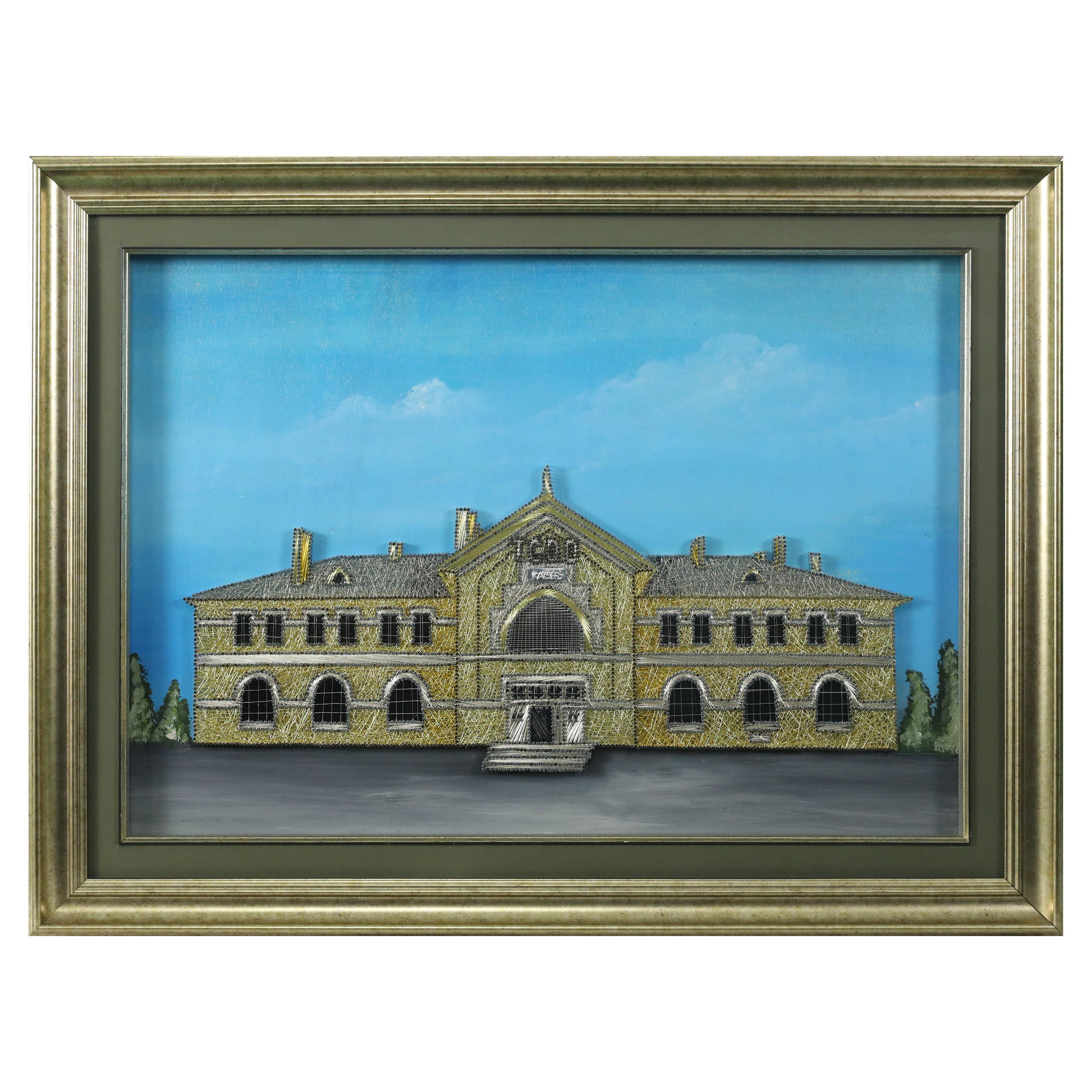 e38 EL İŞÇİLİĞİ KAYSERİ TREN GARI FİLOGRAFİ TABLO - 5522