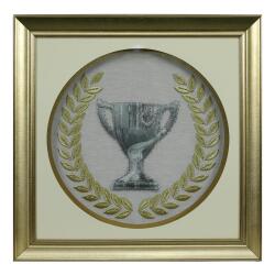 e38 EL İŞÇİLİĞİ KAYSERİSPOR ZİRAAT KUPASI MARAŞ İŞİ TABLO 60*60 cm - 5855 - e38