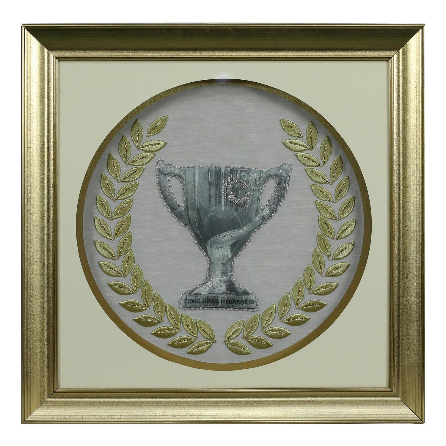 e38  EL İŞÇİLİĞİ KAYSERİSPOR ZİRAAT KUPASI MARAŞ İŞİ TABLO 60*60 cm - 5855
