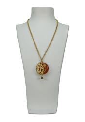 e38 EL İŞÇİLİĞİ DEKORATİF KOLYE 57 cm - 5270 - e38