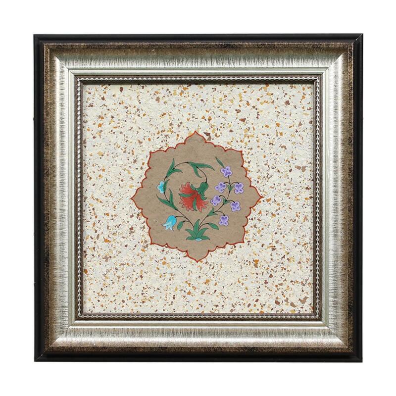 لوحة فنية مائية مصنوعة يدويًا e38، 34×34 سم - 6204 - 1