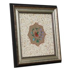 لوحة فنية مائية مصنوعة يدويًا e38، 34×34 سم - 6204 - 2