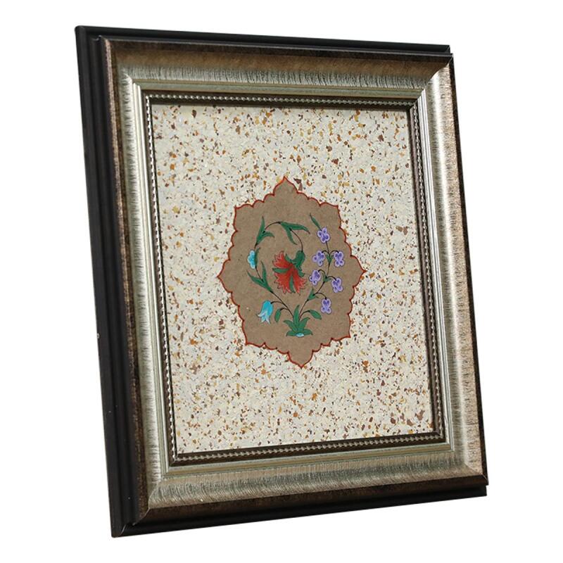 لوحة فنية مائية مصنوعة يدويًا e38، 34×34 سم - 6204 - 2